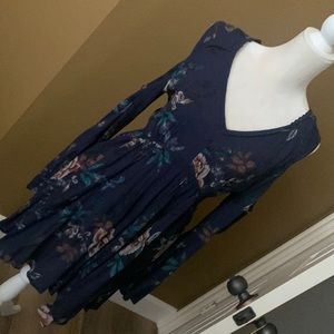 Adorable, spring cold shoulder, baby doll dress